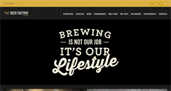 Desktop Screenshot of beerfactory.com.mx